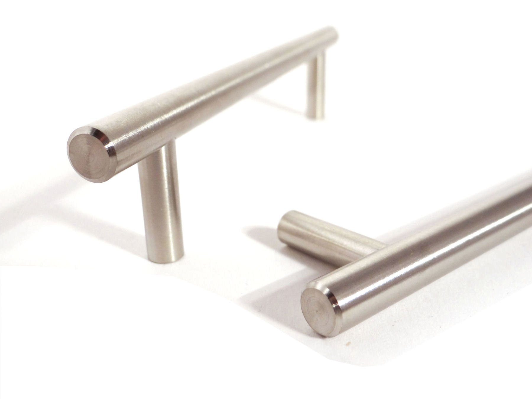 SO-TECH® Möbelgriff Stangengriff G14 echt Edelstahl, Griff Schrankgriff Schubladengriff - incl. Schrauben