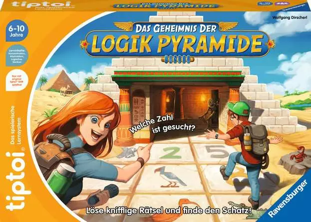 tiptoi® Das Geheimnis der Logik-Pyramide - Lernspiel ab 6 Jahren