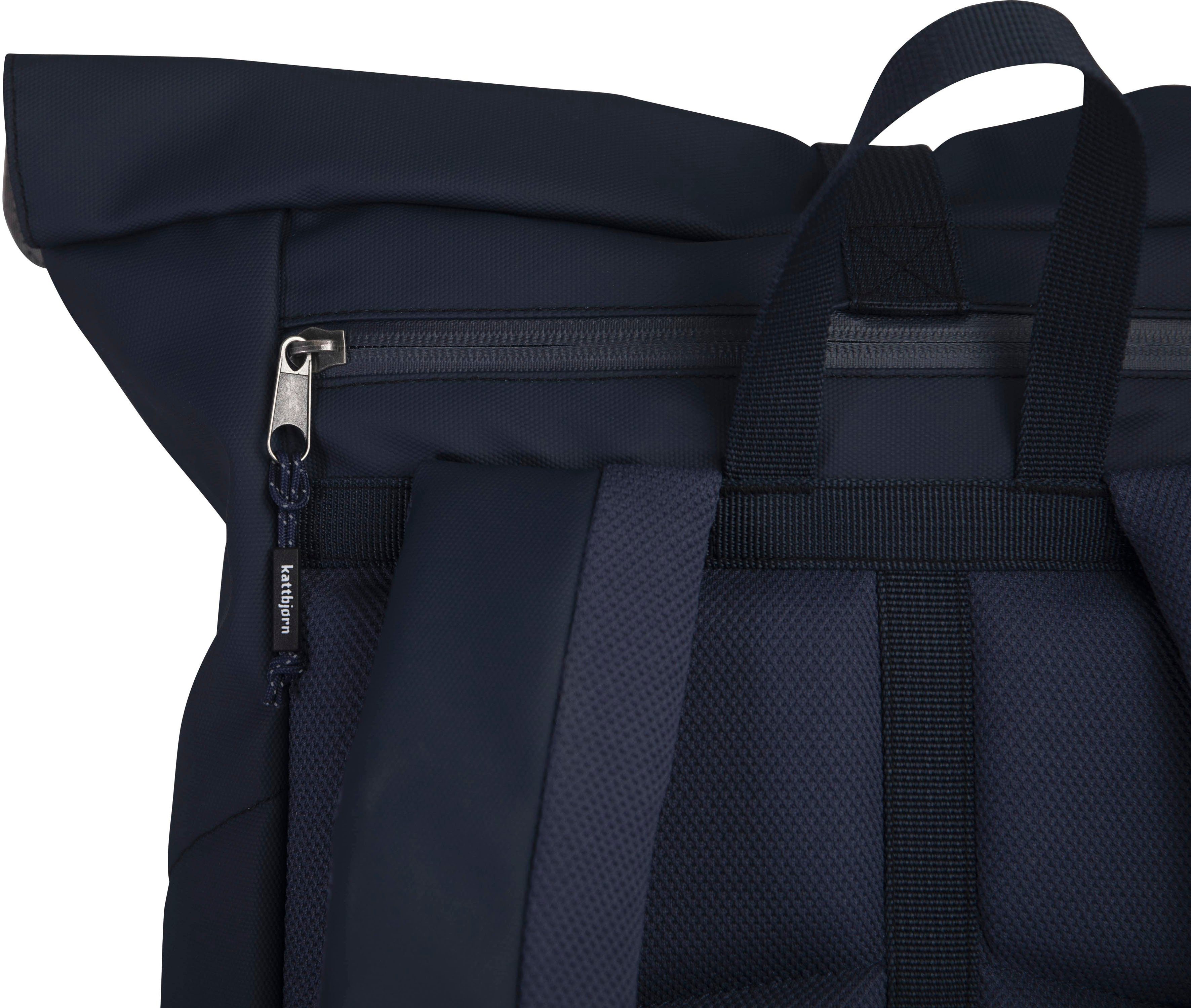 KATTBJØRN Laptoprucksack Rolltop, Midnight Blue