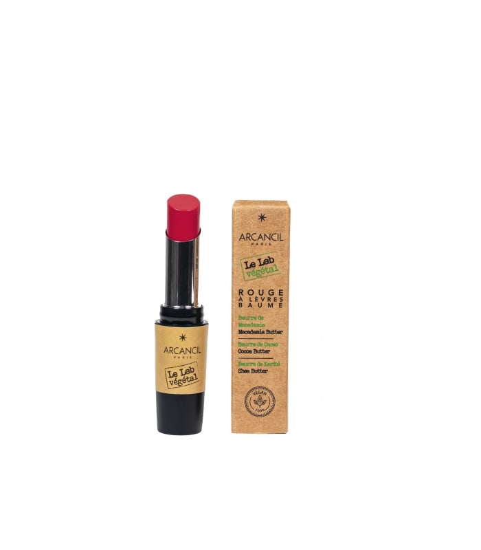 ARCANCIL VEGETAL-ROUGE A LEVRES BAUME LAB VEGETAL-Rouge à lèvres Baume