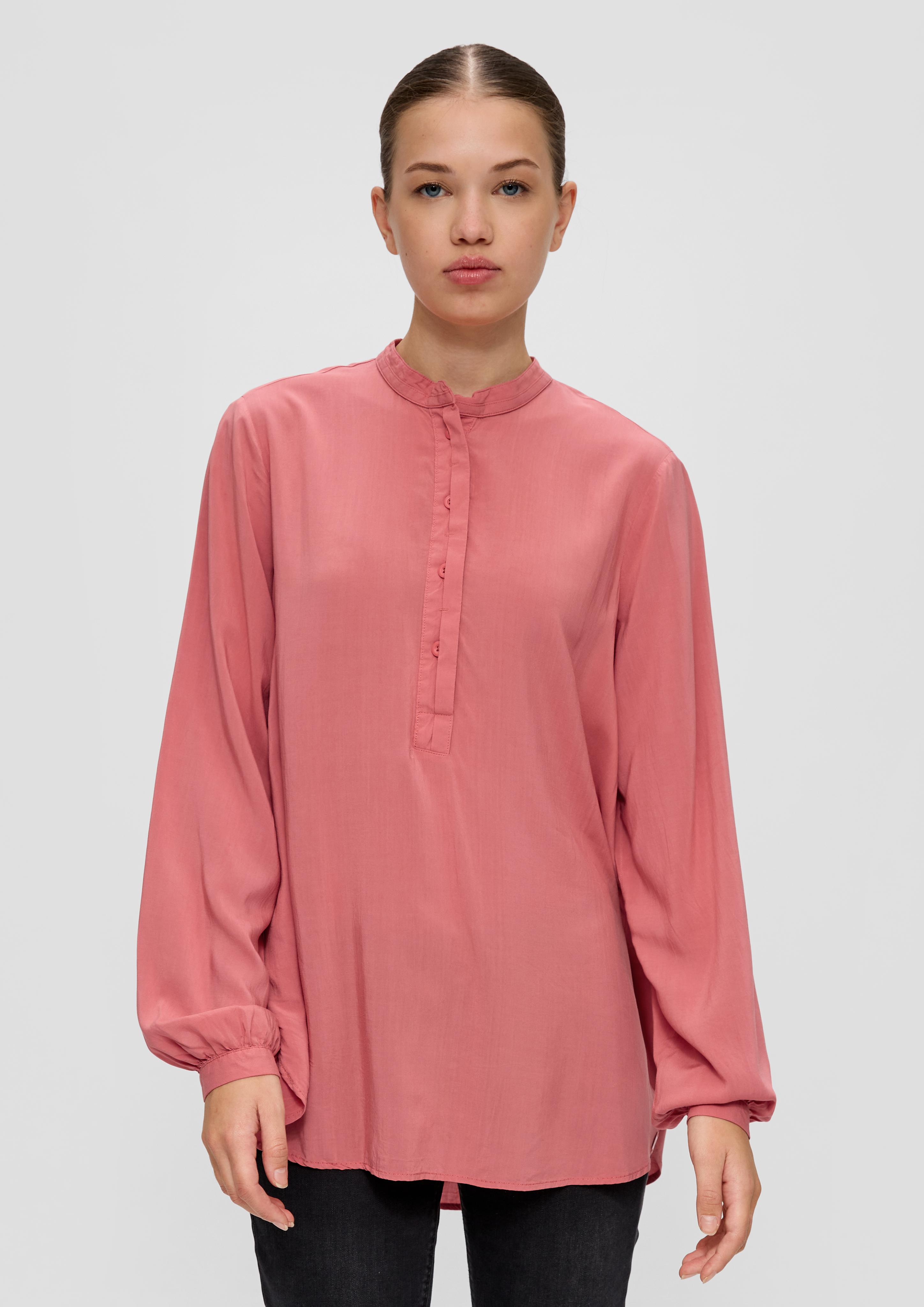 Viskosebluse mit gerafften Details  2130343-2038