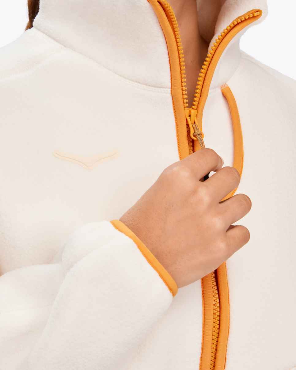 Ridgetop Fleece med halv glidelås Eggnog