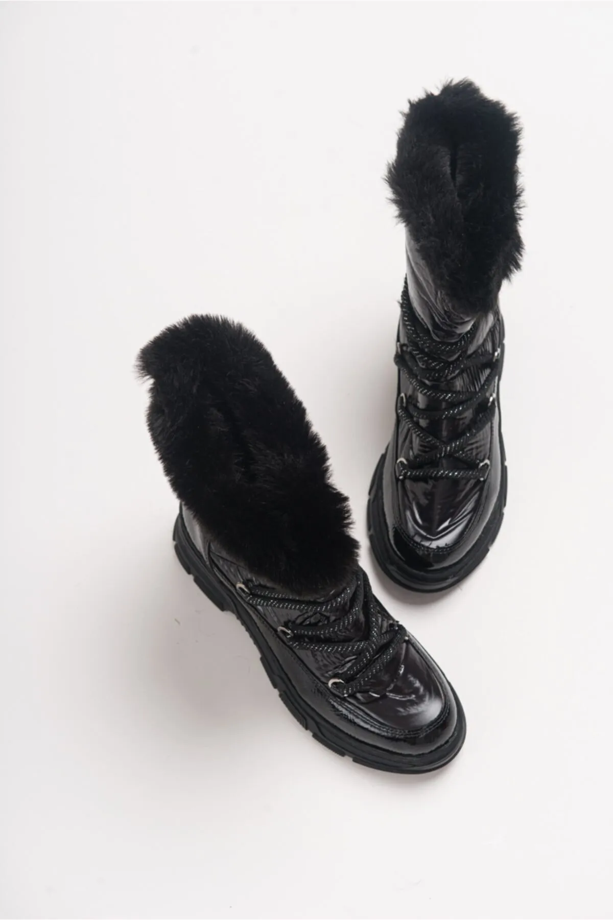 LuviShoes  23 schwarze Damenstiefel