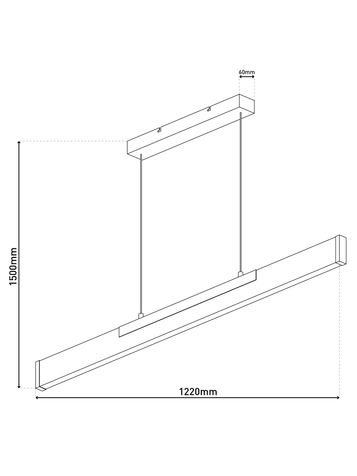 näve LED Pendelleuchte 