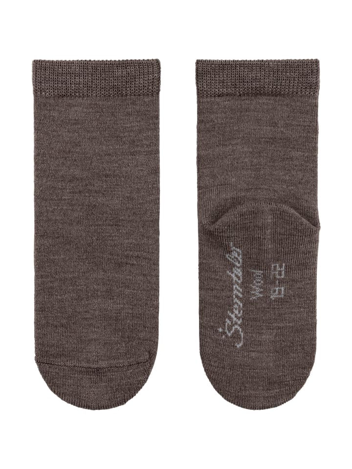 Sterntaler Socken Wolle in braun mel. günstig kaufen