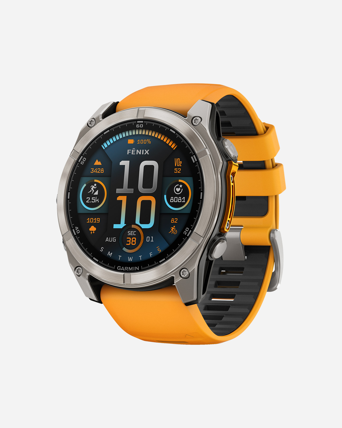Garmin Fenix 8 Amoled 51mm Sapphire Multifunction Watch 010-02905-11