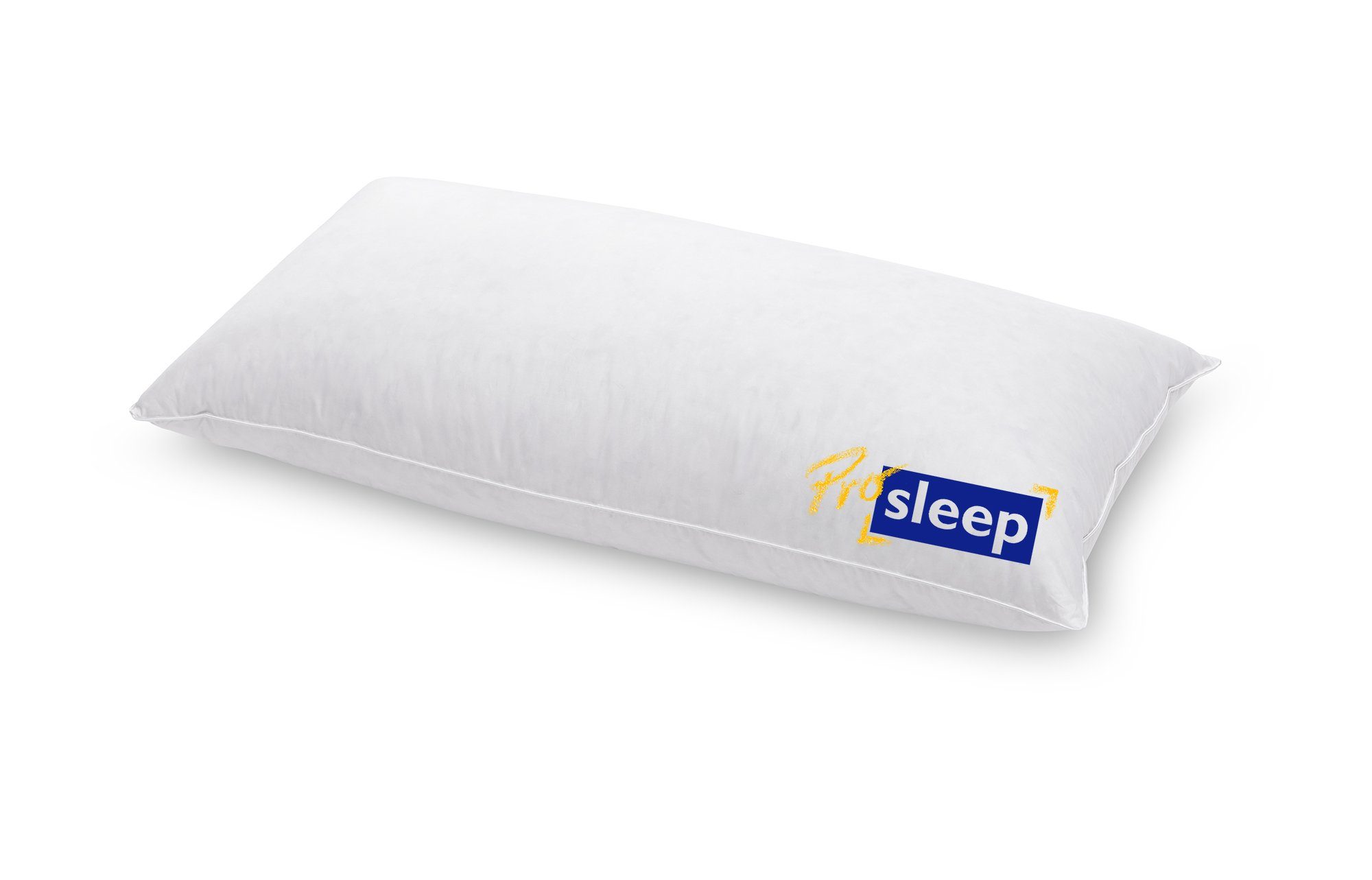 Daunenkissen Pro Sleep, HANSKRUCHEN, Füllung: 100% Federn, Bezug: 100% Baumwolle, Sleep 40x80 cm, hergestellt in Deutschland, allergikerfreundlich