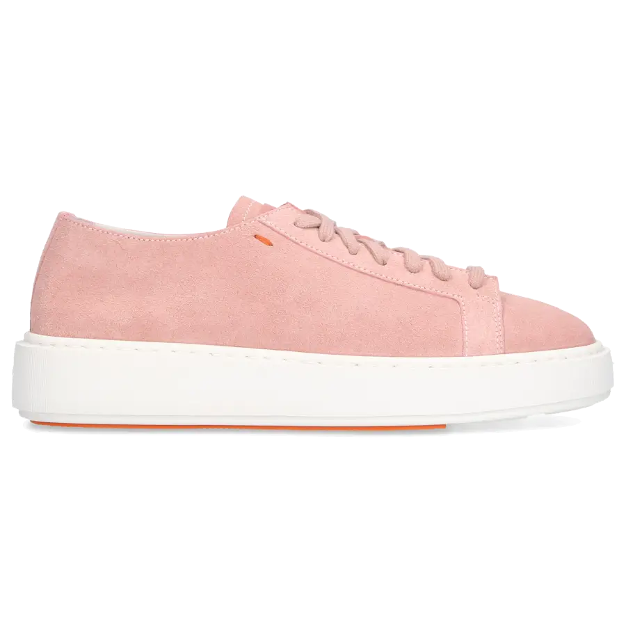 Santoni - Sneaker low 60780 Veloursleder - pink