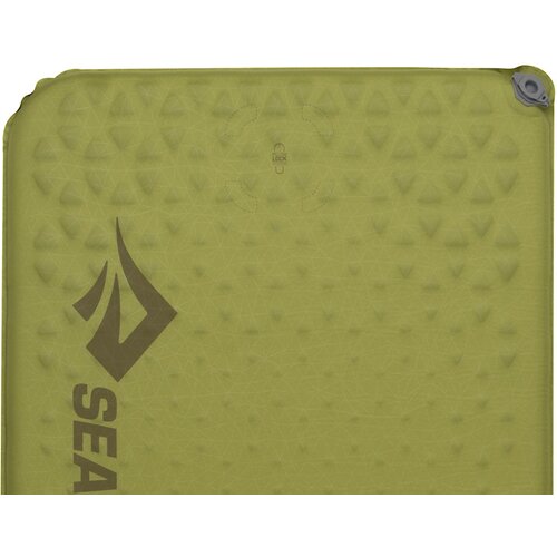 SELBSTAUFBLASENDE SCHLAFMATTE CAMP MAT SELF INFLATING MAT RECTANGULAR LARGE OLIVE