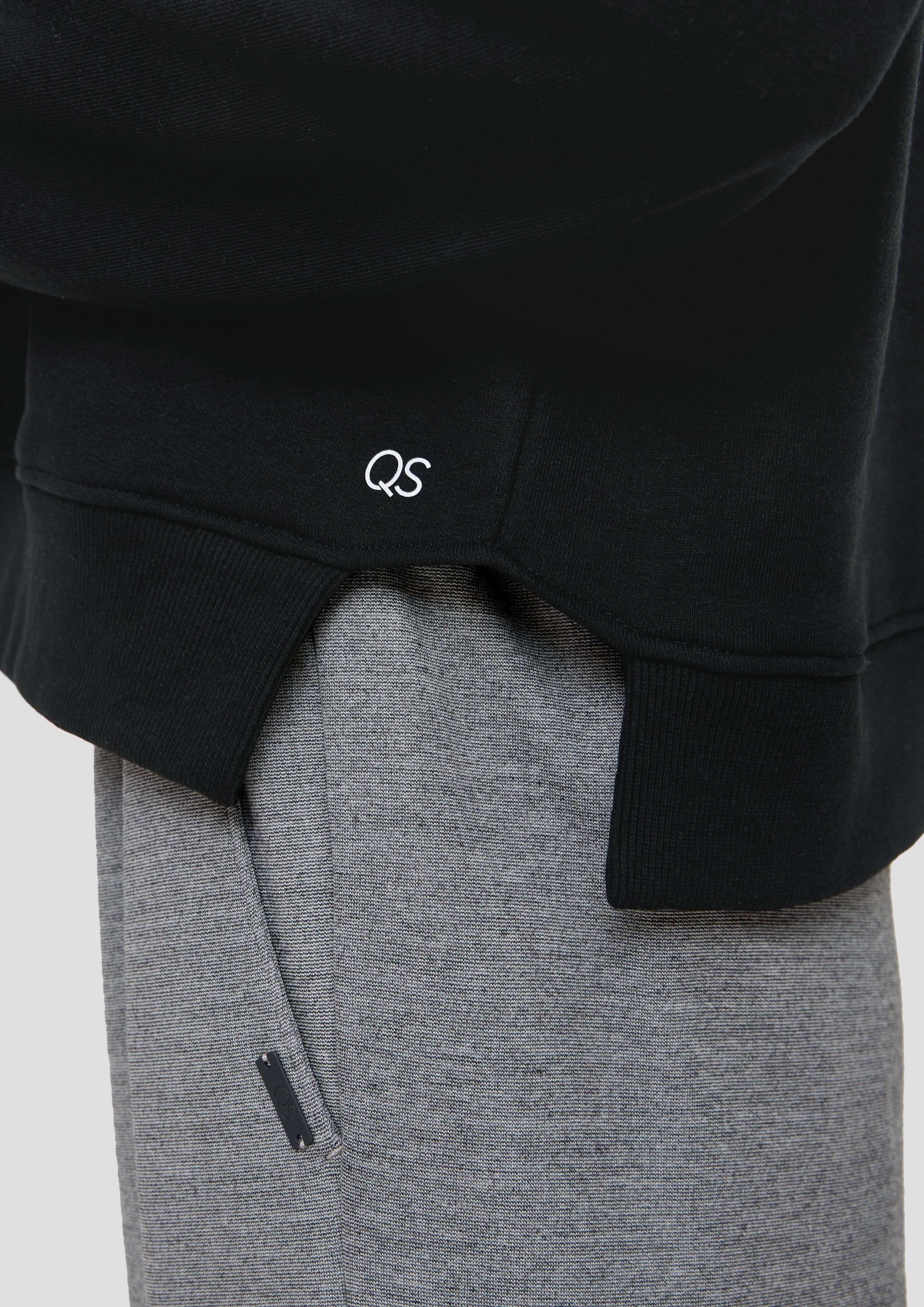 Sweatshirt mit seitlich offenem Saum  2138469-9999