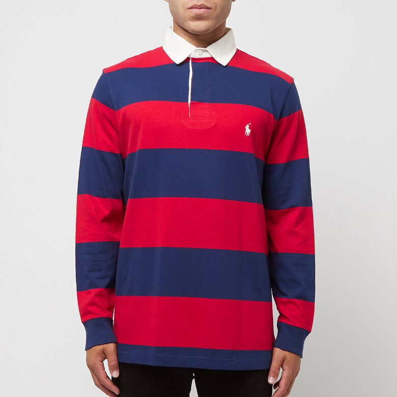 Polo Ralph Lauren Striped Longsleeve Rugby red/fall royal