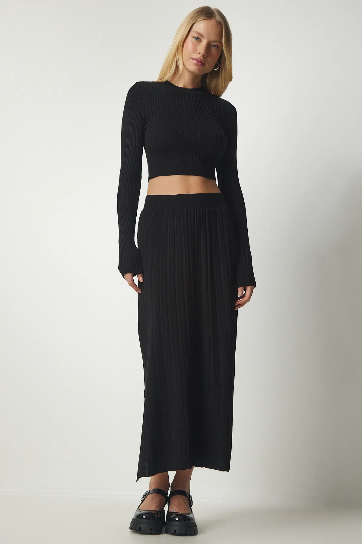 Happiness İstanbul  Zweiteiler - Schwarz - Regular Fit