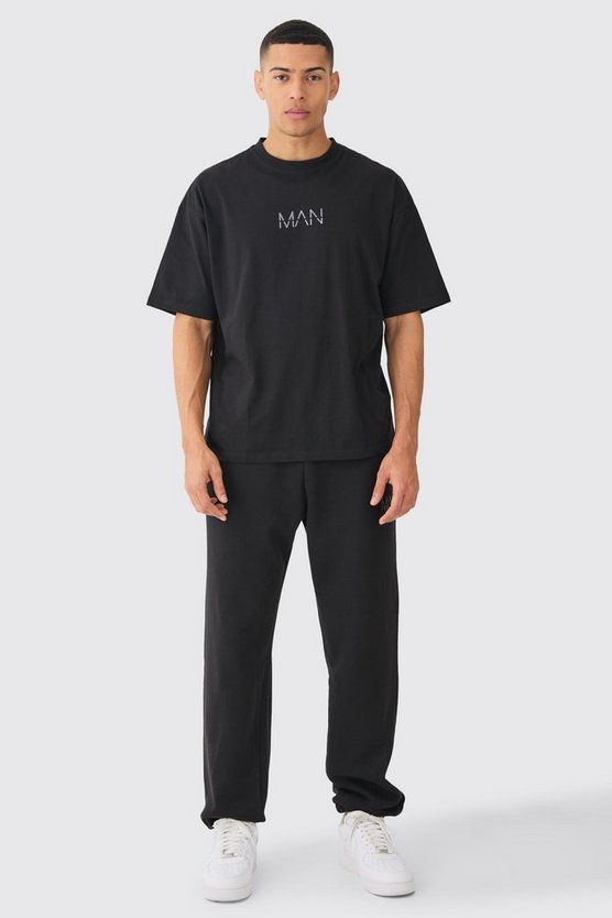 Man Oversize T-Shirt & Jogginghose