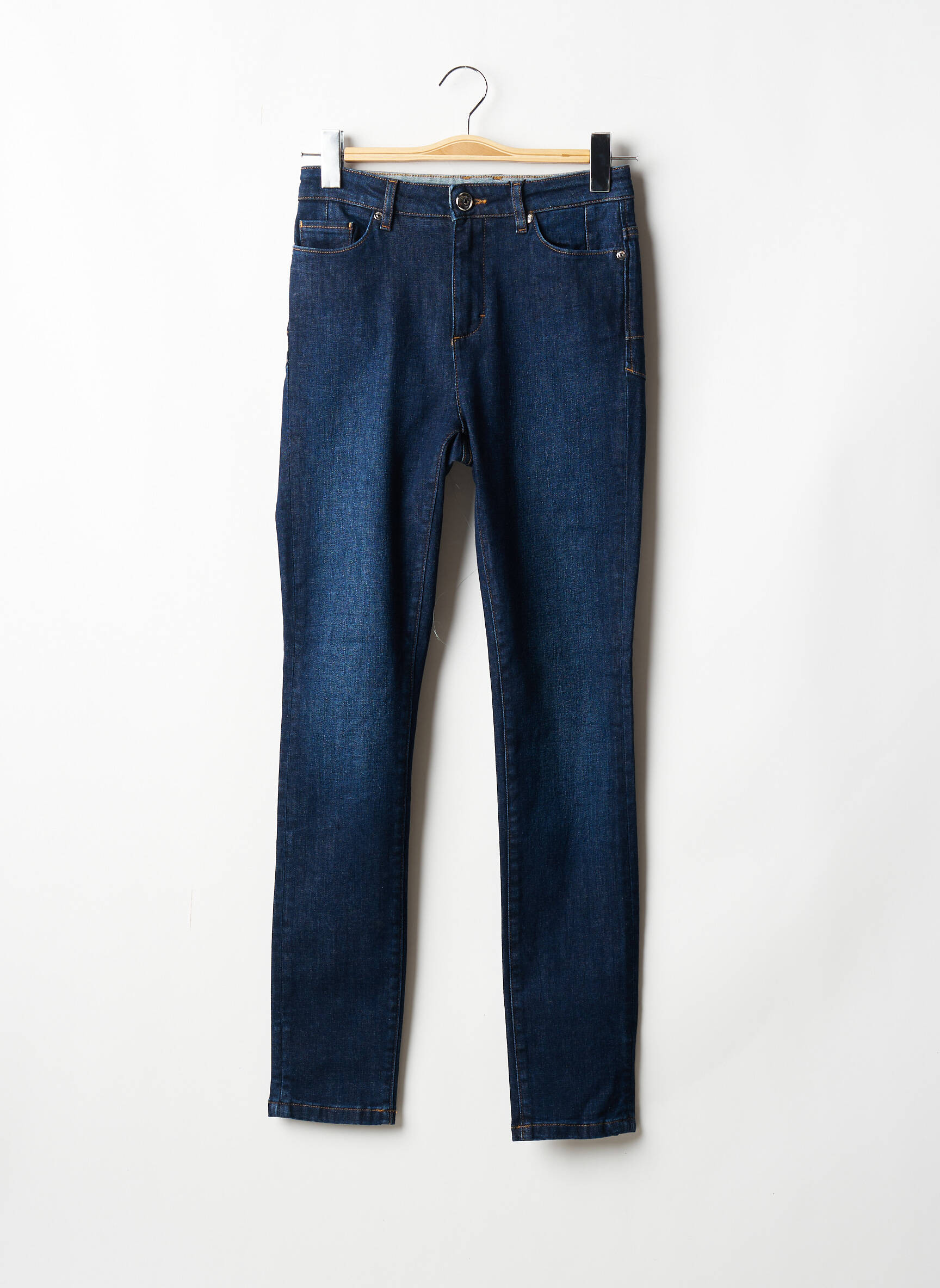 Mayjune Jeans Coupe Slim Femme couleur bleu