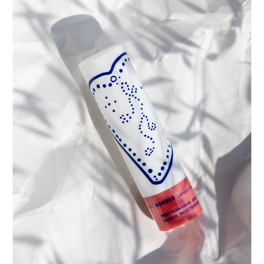 Korres Mediterranean Grape Lip Balm - Getönt Neutral Purple 4,5 g