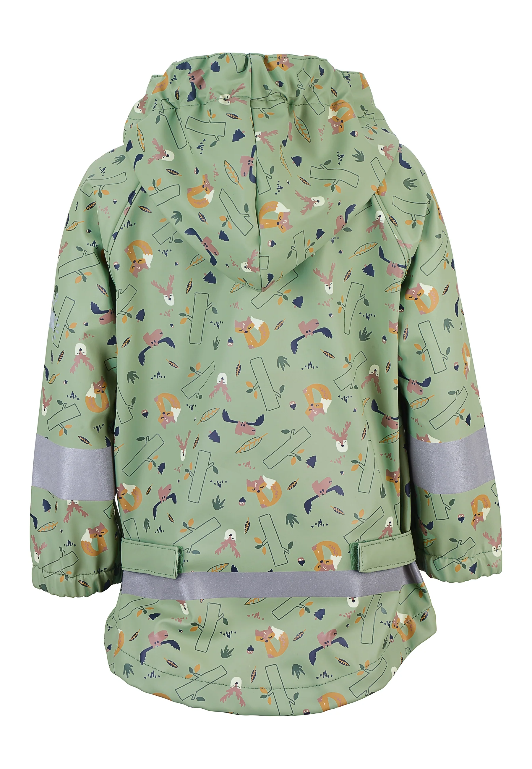 Regenjacke Waldtiere ungefüttert und wasserdicht
