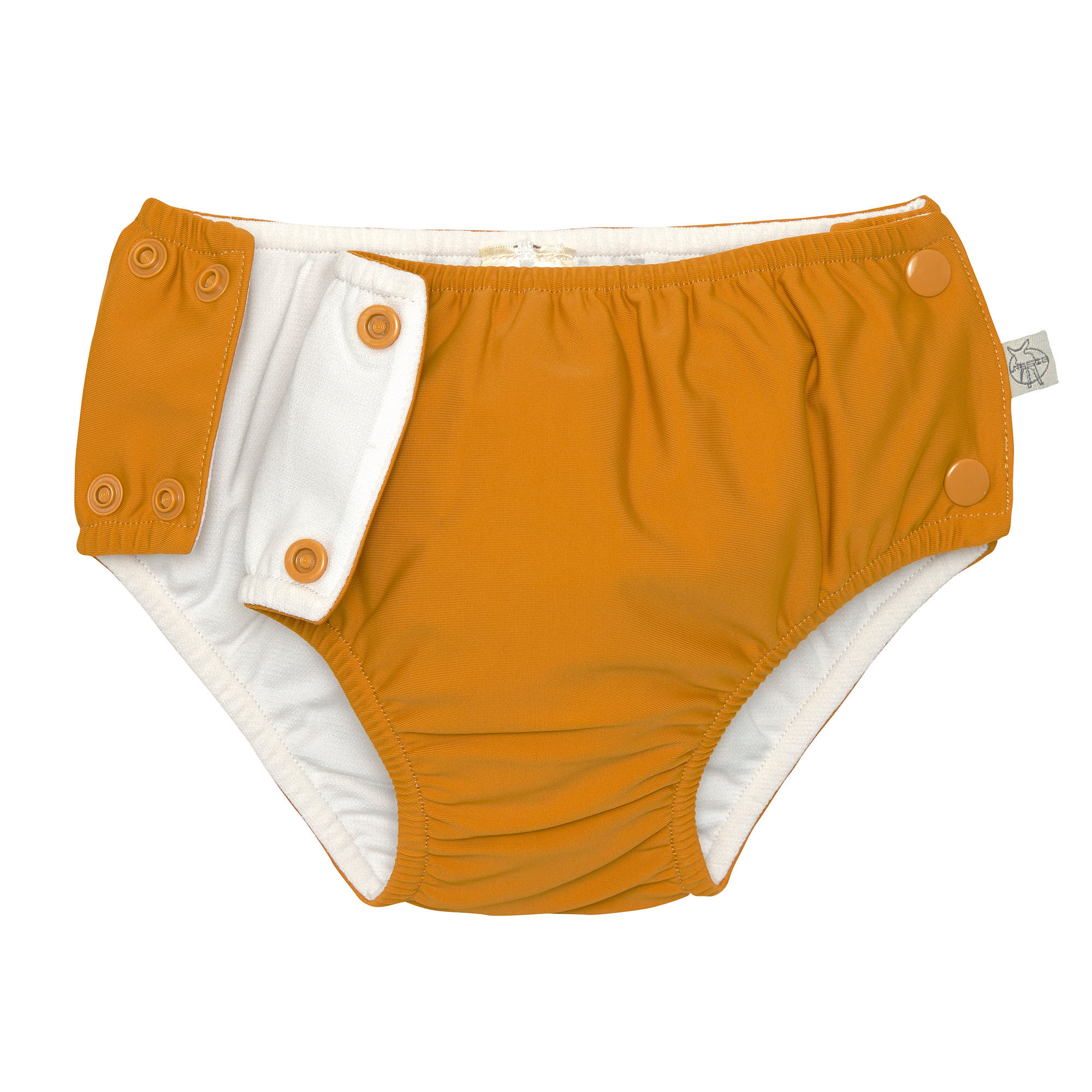 Schwimmwindel mit Druckknöpfen, Goldgelb