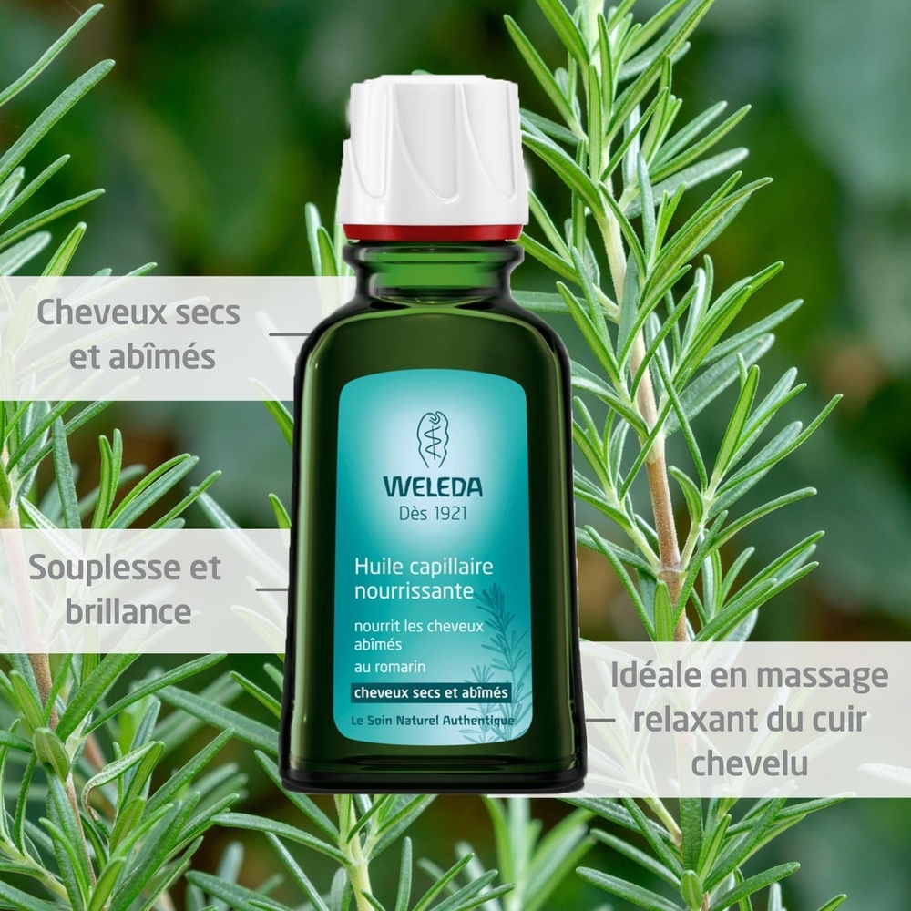 WELEDA Huile capillaire nourrissante - 50 ml Capillaires