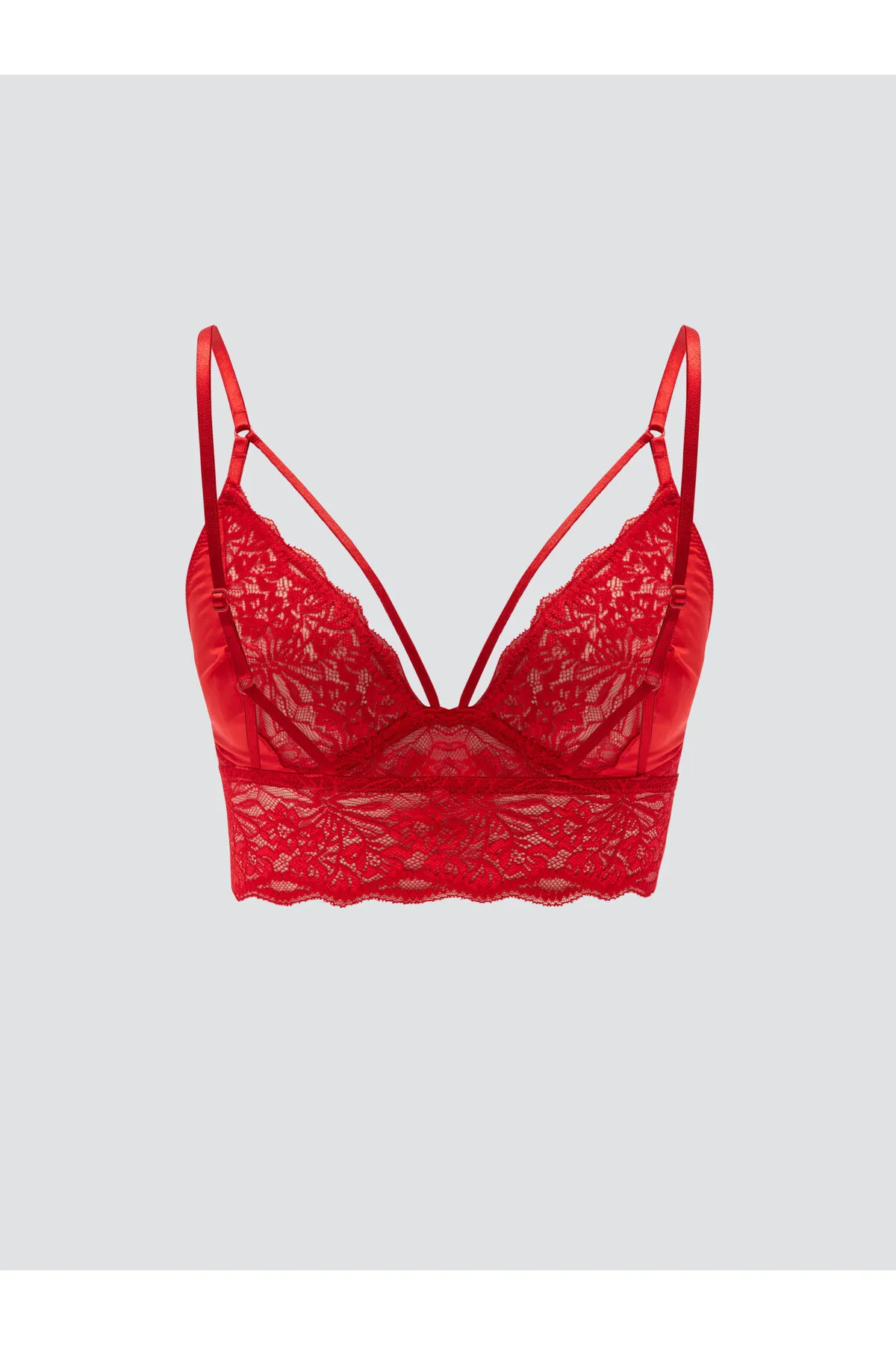 LC Waikiki  Bügelloses, gepolstertes Spitzen-Bralette