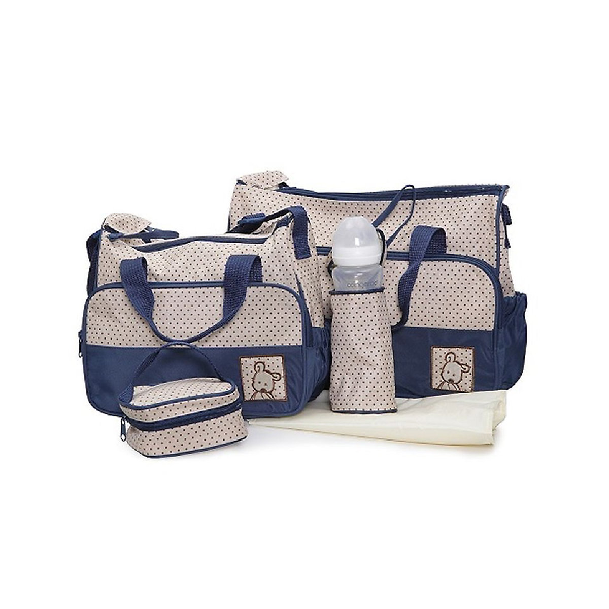 Wickeltasche Stella, Set mit Wickelunterlage Wickeltaschen