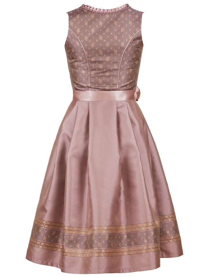 Edelnice Midi Dirndl 2-teilig Madeleine in rose günstig kaufen