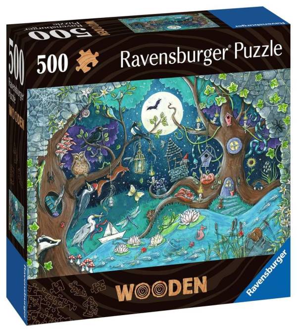 Holzpuzzle: Fantasy Forest