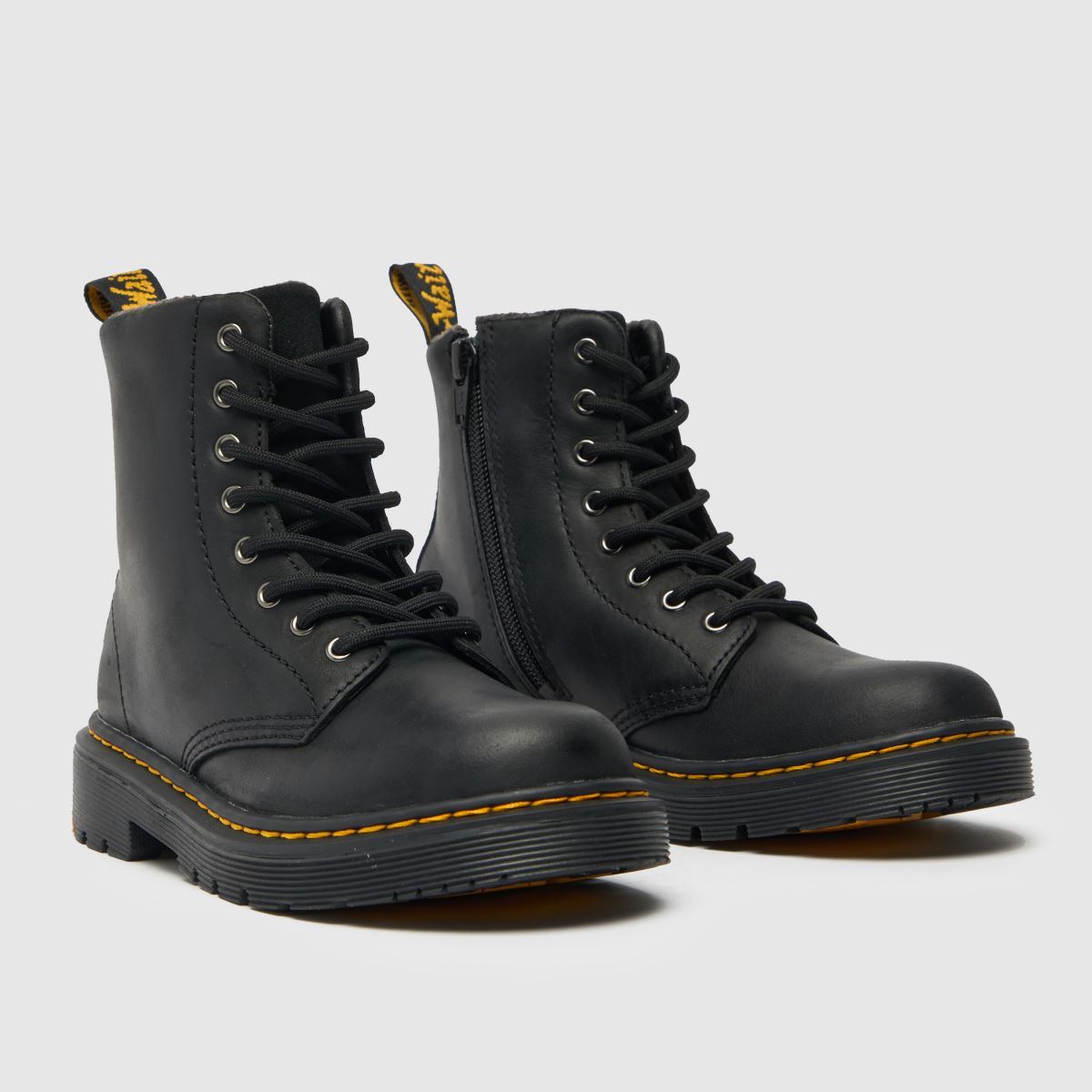 Dr Martens svarta 1460 Junior stövlar
