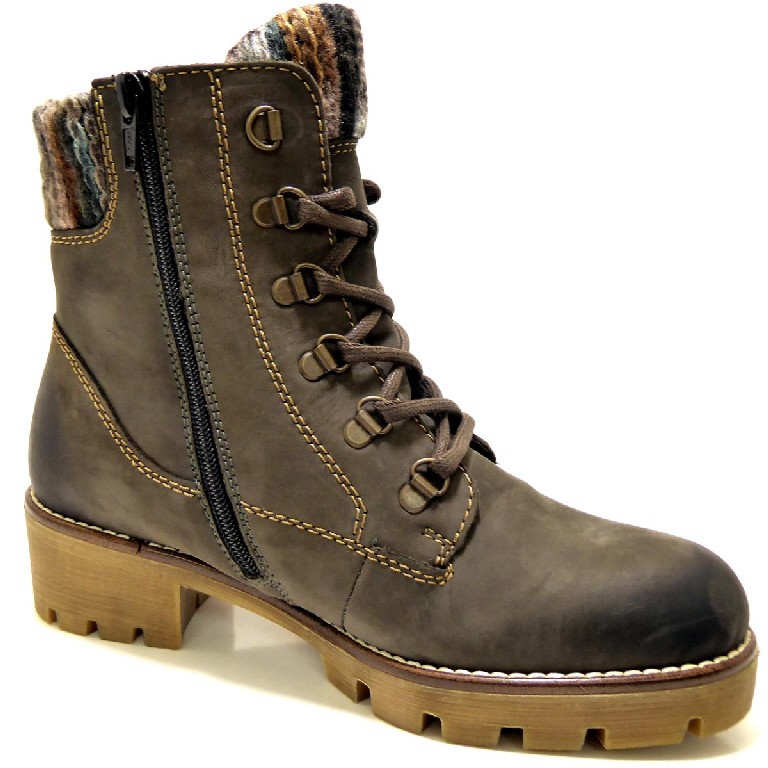 REMONTE Schnür-Stiefeletten grau