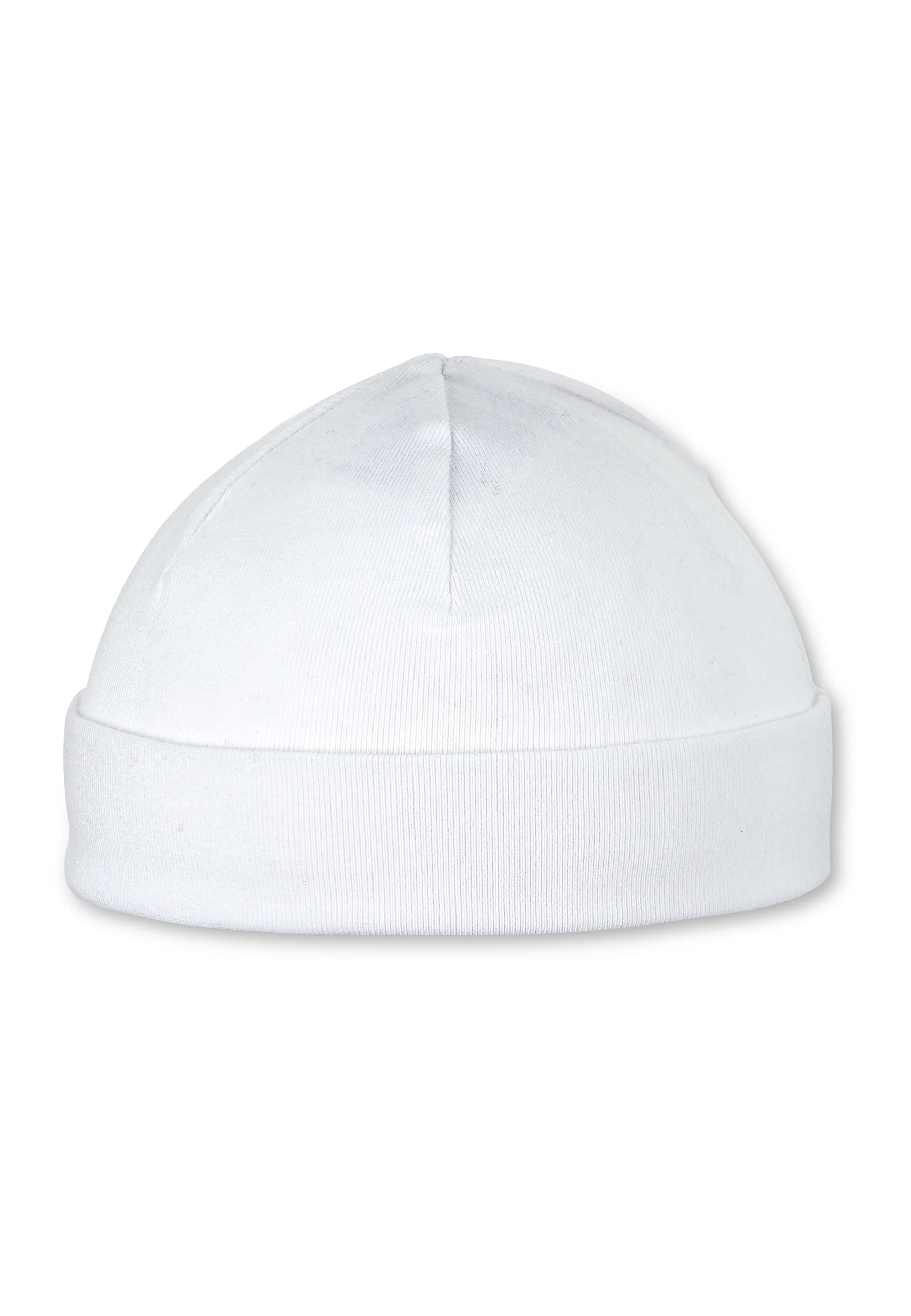 OCS Beanie aus Singlejersey (Bio) uni in Weiß