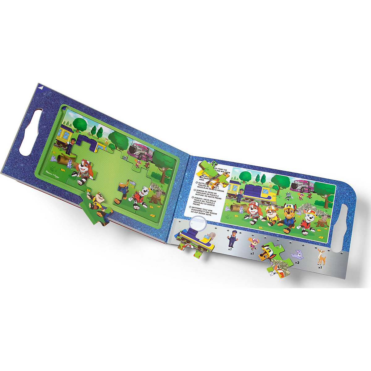 Magnetische Puzzles für unterwegs – Paw Patrol