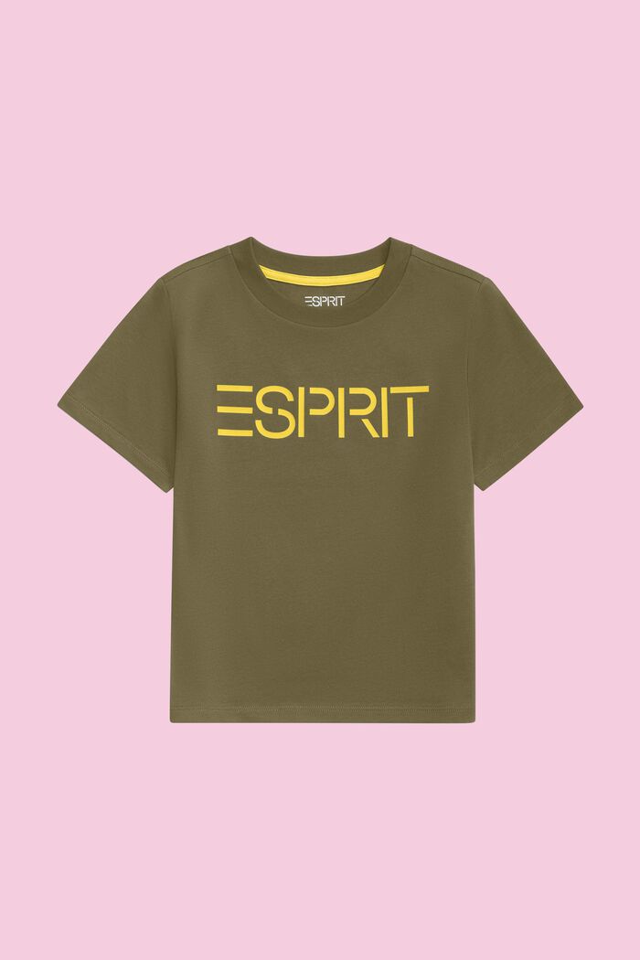 T-Shirt aus Bio-Baumwolle mit Logo