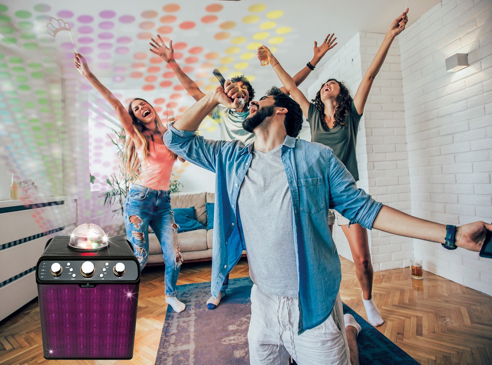 Schwaiger Bluetooth Party Lautsprecher