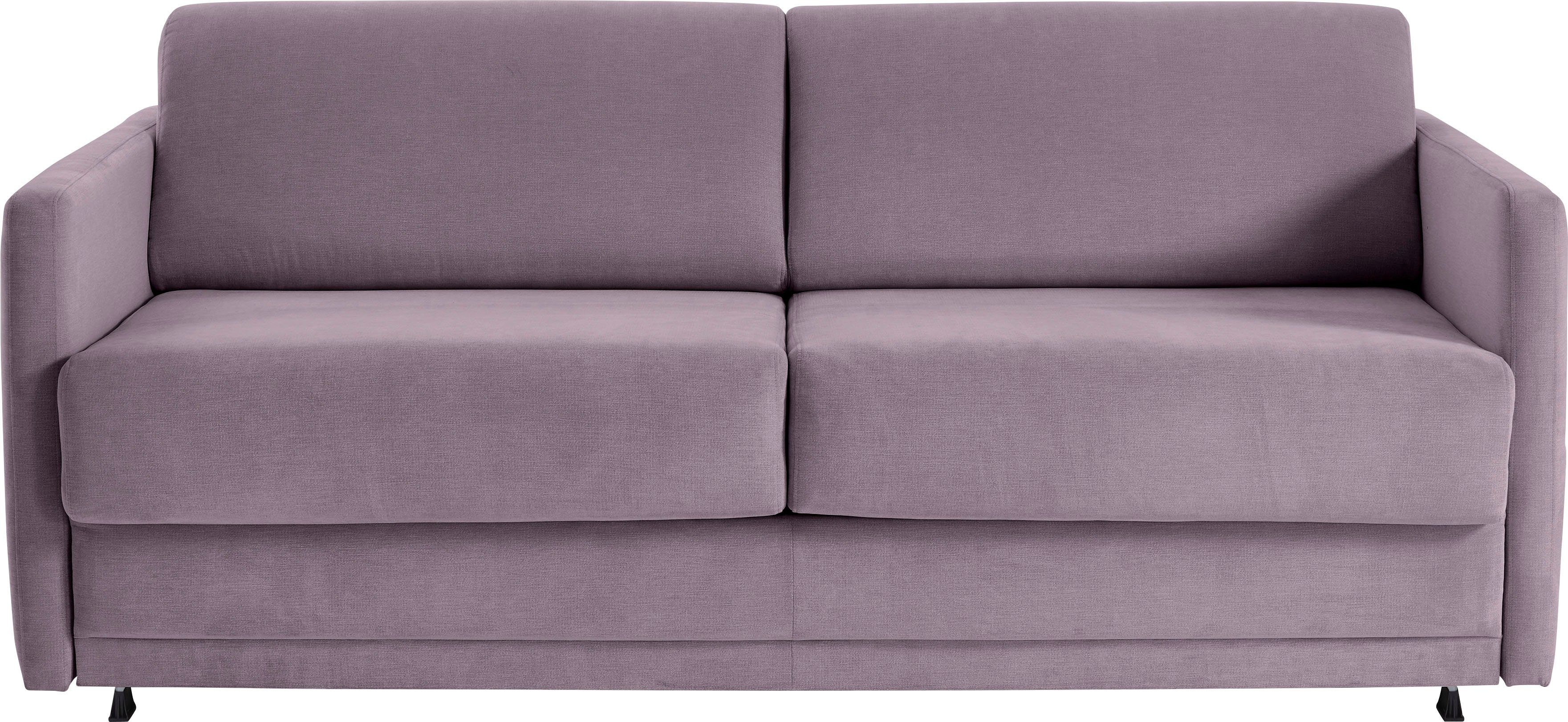Places of Style Schlafsofa Limone, für Dauerschläfer geeignet inklusive hochwertige Matratze