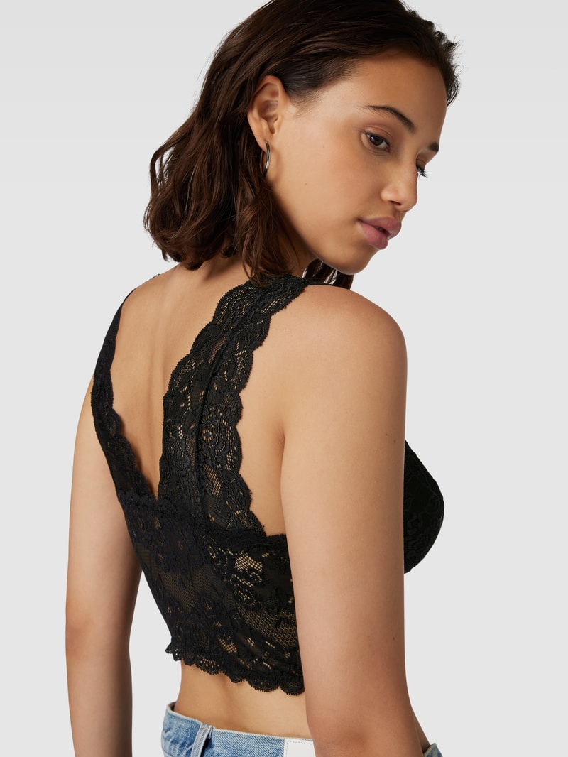 Bralette aus Spitze Modell 'CHLOE' in schwarz