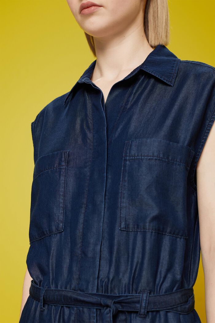 Langer Einteiler in Denim-Optik, TENCEL™