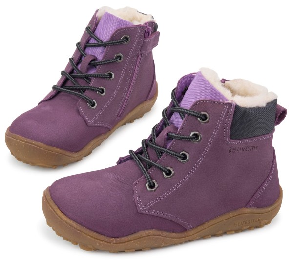 bLifestyle ~ Baribal HighCut Schnürer Winter + TEX ~ Lila