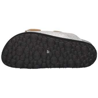 Genuins Galia Pantolette in silber