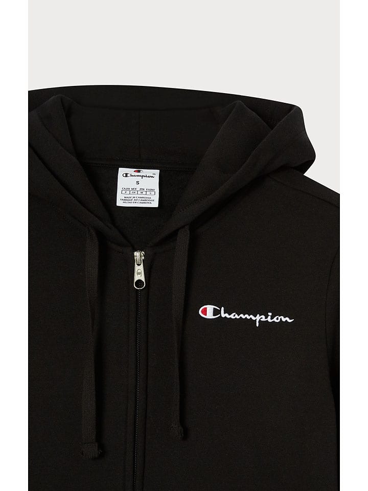 Champion Sweatjacke in Schwarz günstig kaufen
