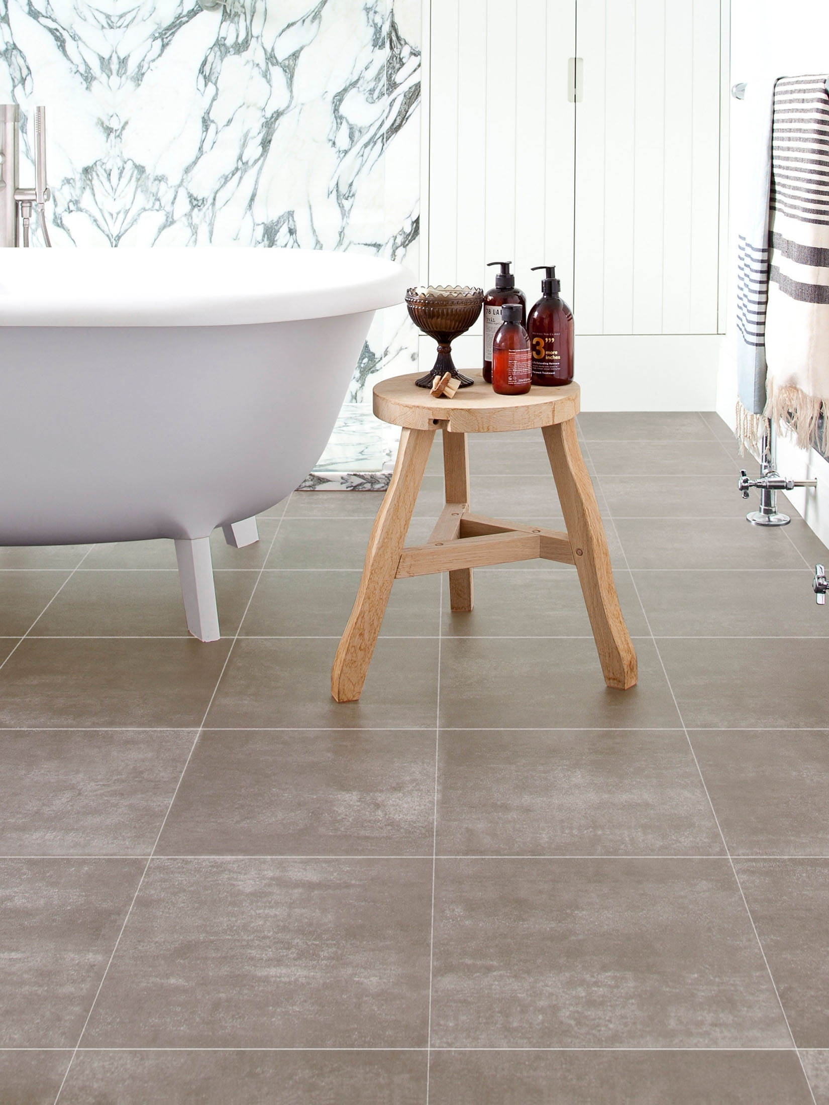 Barbuda Vinyl-Rollenware, Beige D585