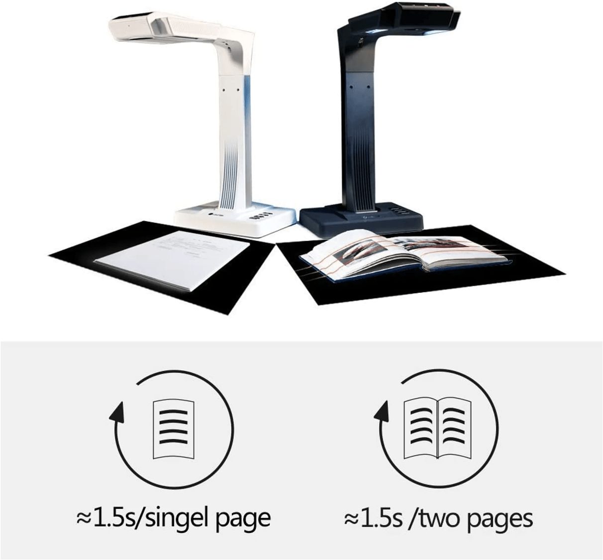 CZUR Czur ET 16 Plus HD-Kamara A3 40Seiten/Min Dokumentenscanner