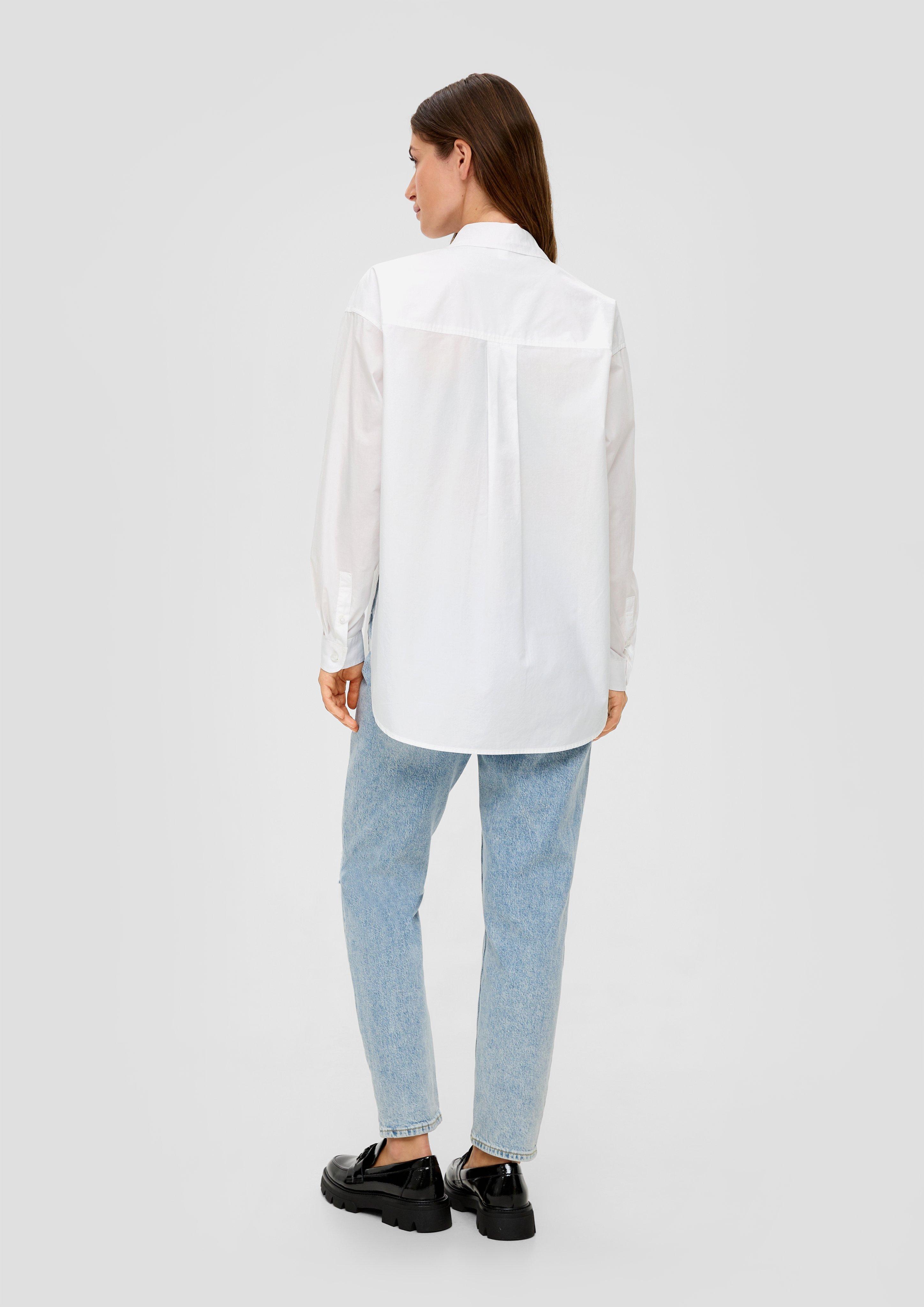 Oversized Bluse aus Baumwolle  2134352-0200