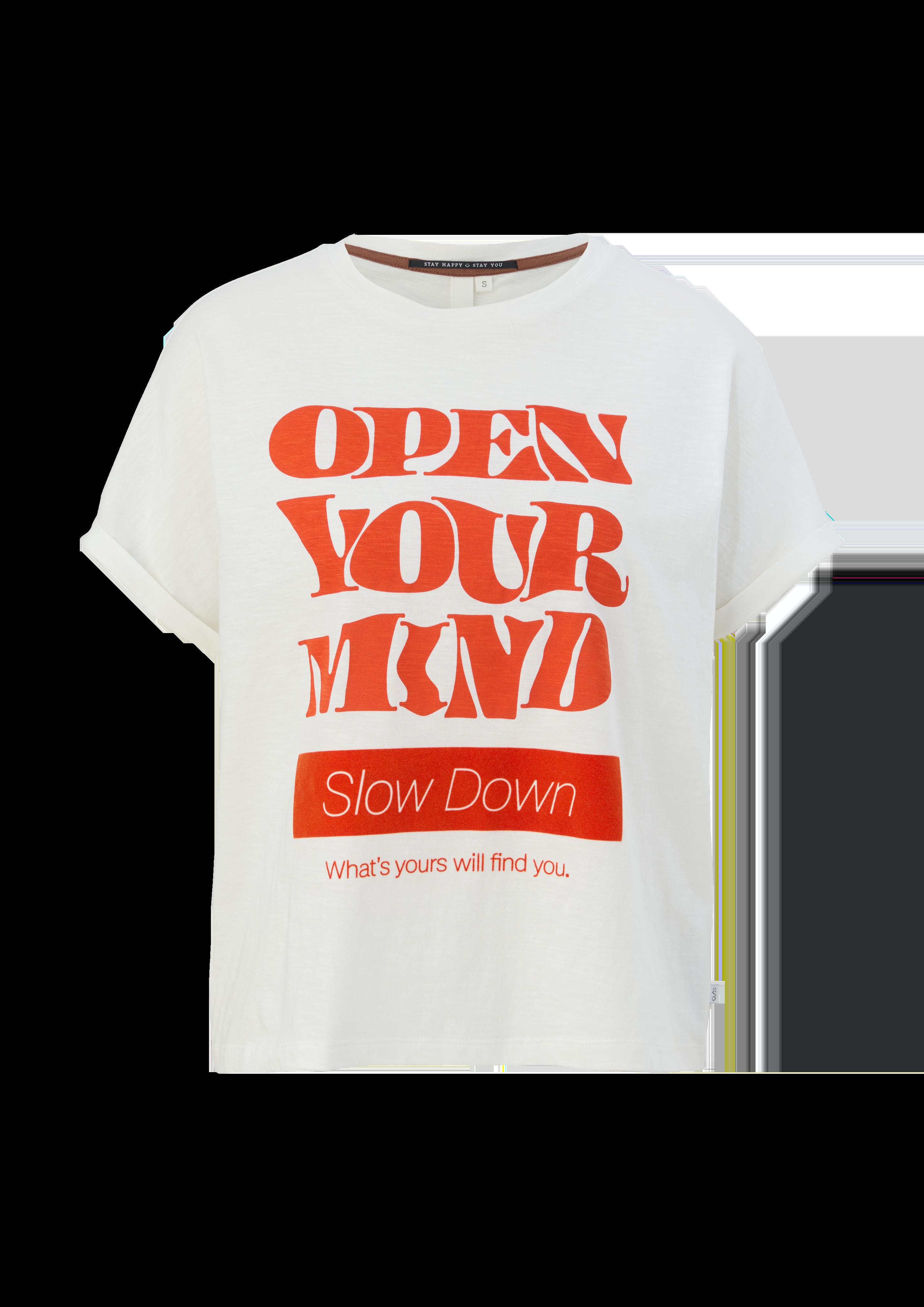 T-Shirt mit Frontprint  2120122-02D0