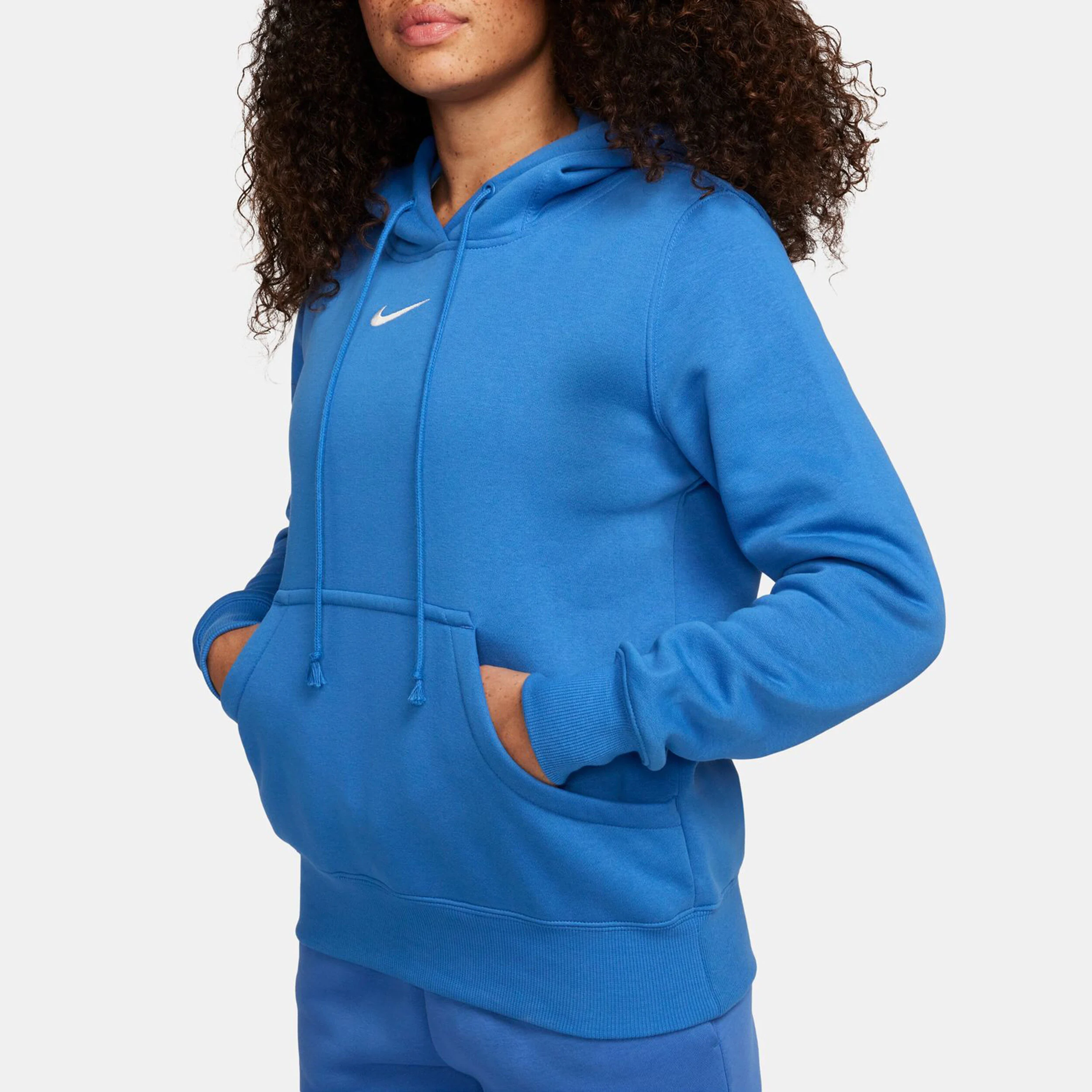 PHNX Fleece Standard Hoody Damen - Blau