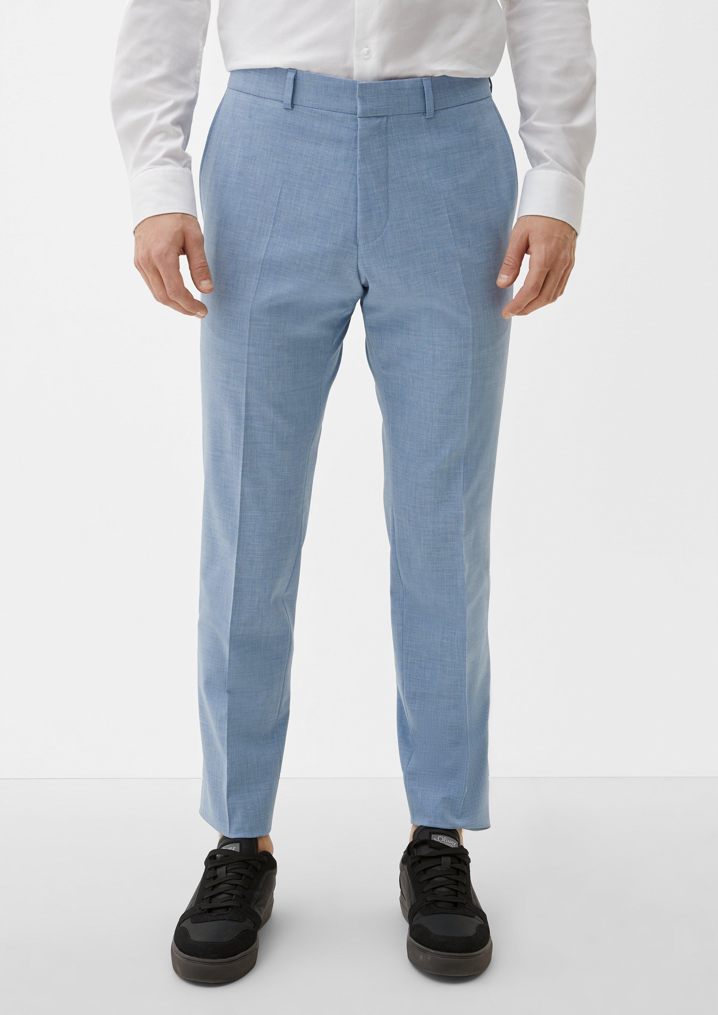 Slim: Hose aus Wollmix  2130194-52W3