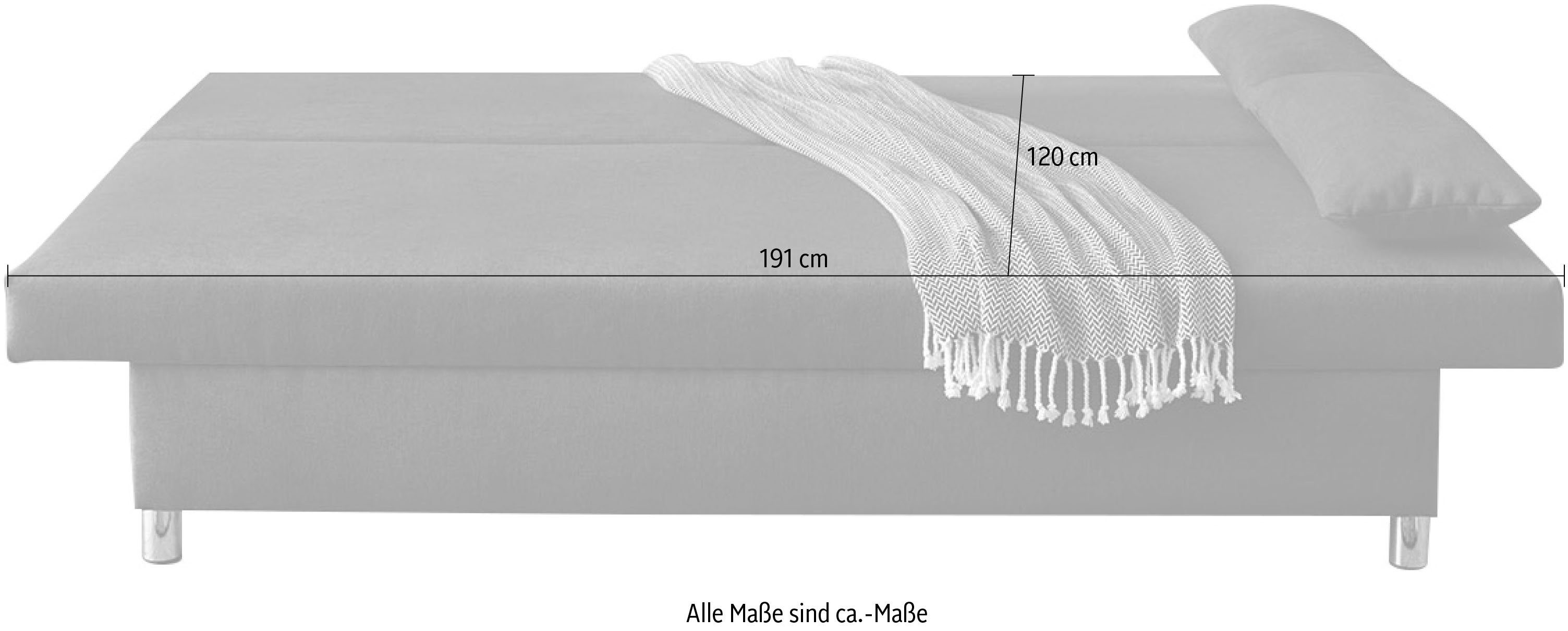 Jockenhöfer Gruppe Schlafsofa, mit Bettfunktion und Bettkasten, Unser Dauertiefpreis