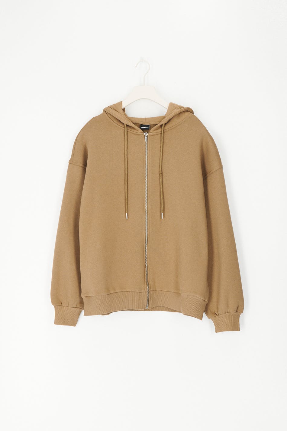 Oversized zip hoodie