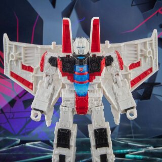Transformers: Shattered Glass Voyager Class Actionfigur 2021 Starscream 18 cm