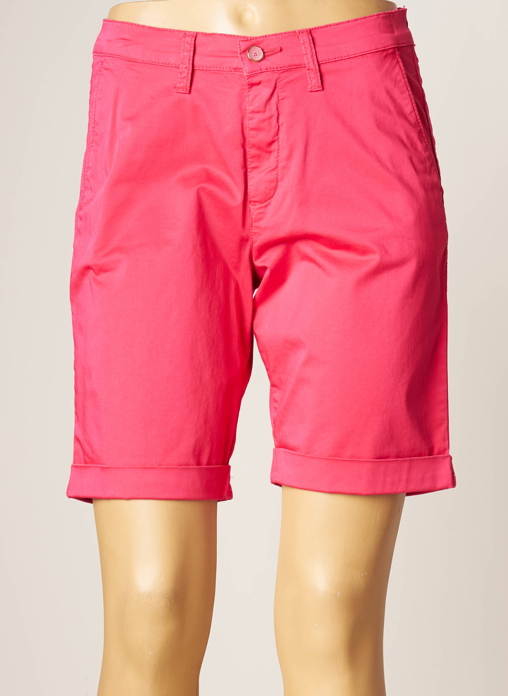 Lcdn Bermudas Femme couleur rose