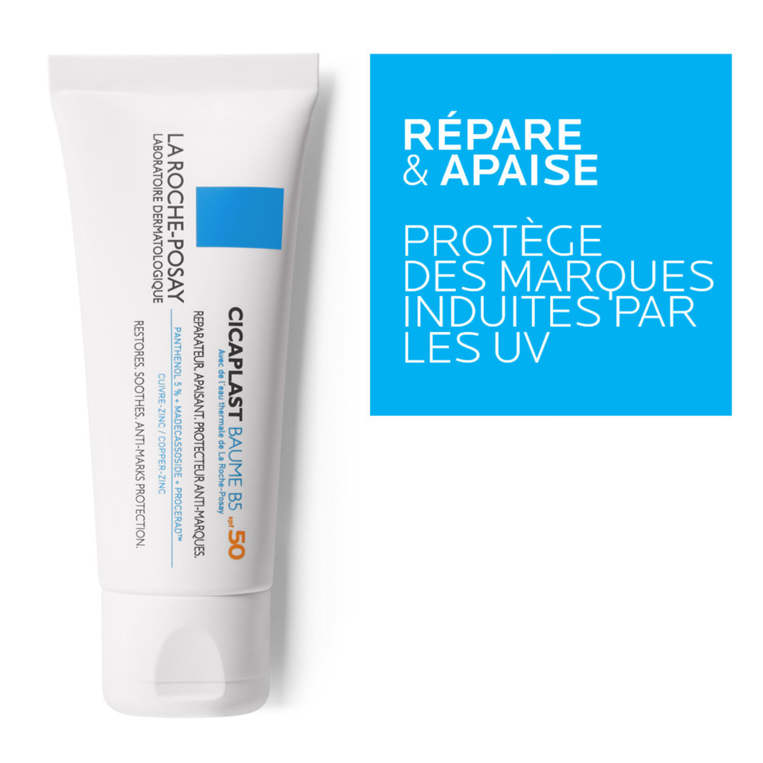 la roche-posay Cicaplast B5 SPF50 Baume Réparateur Apaisant 40 ml