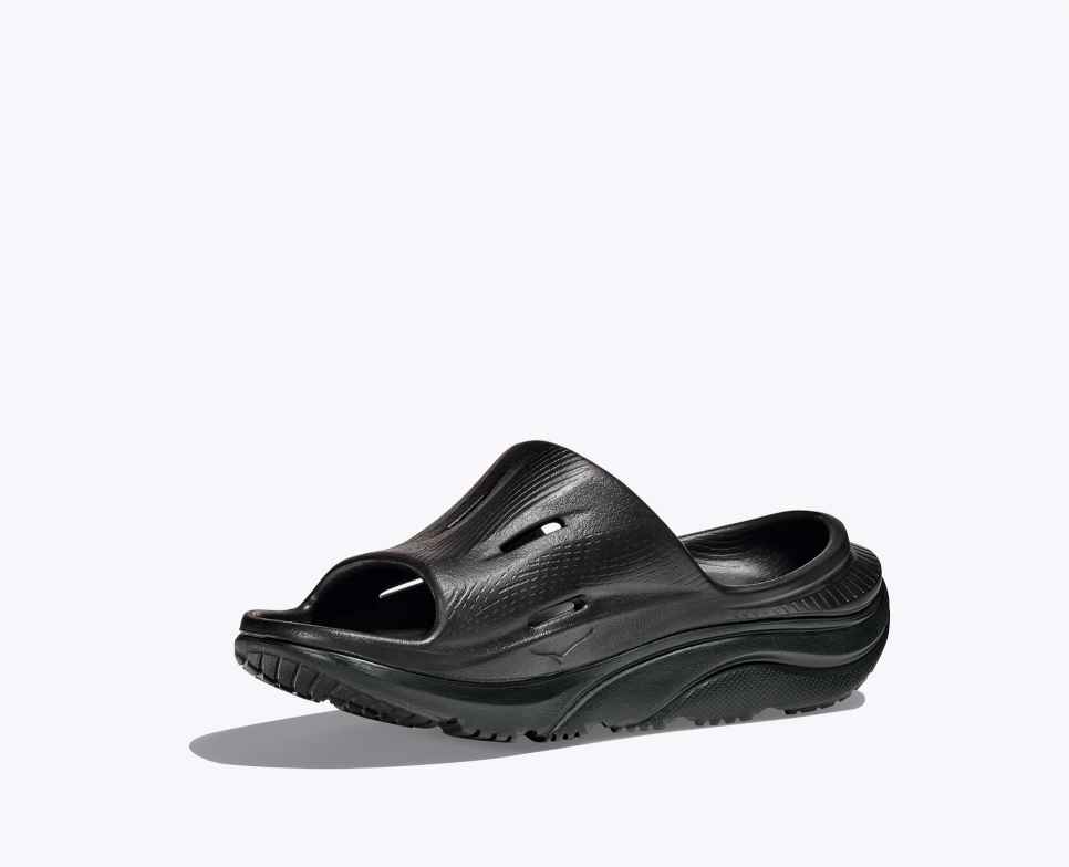 Ora Recovery Slide 3 Black/Black